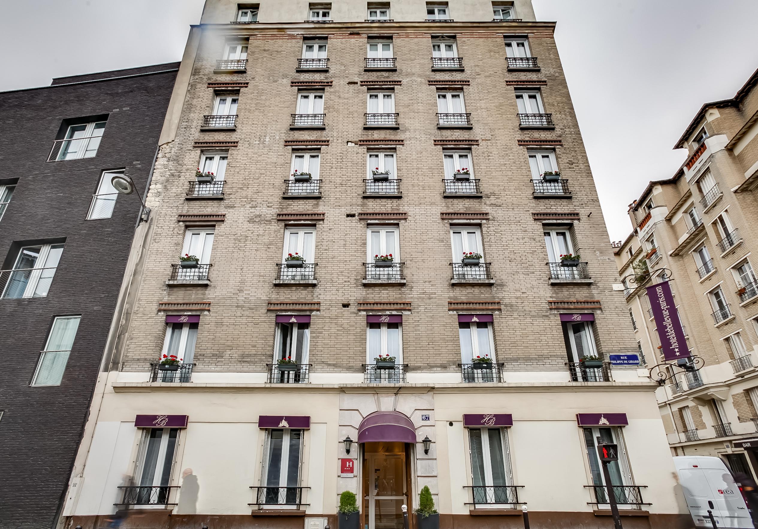 Hotel De Bellevue Paris Gare Du Nord Kültér fotó